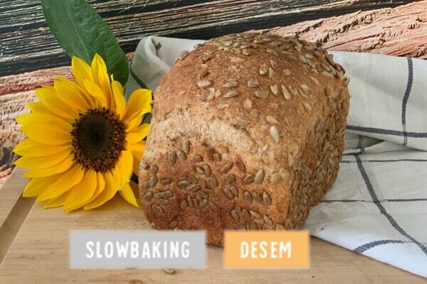  Speltbrood volkoren met zonnepitten (desem)